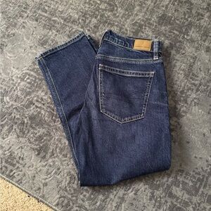 American Eagle Outfitters Dark Blue Straight Jeans